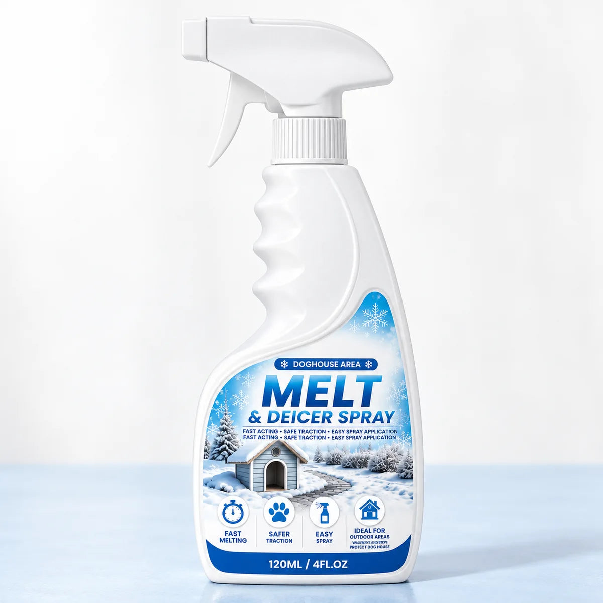 Oxelunari 120 ml de-icing spray bottle