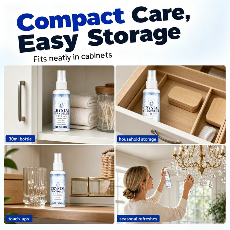 🔥Buy 1 Get 1 Free🎁Crystal Chandelier Cleaner Spray‑Streak‑Free Instant Shine Spray