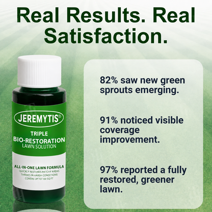 JEREMYTIS® Triple Bio-Restoration Lawn Solution