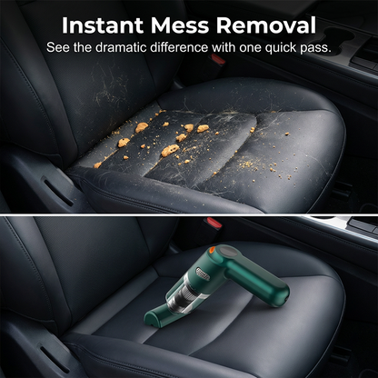 Limited-time 50% off Cordless car vacuum – 10000Pa suction, lightweight, long battery life!