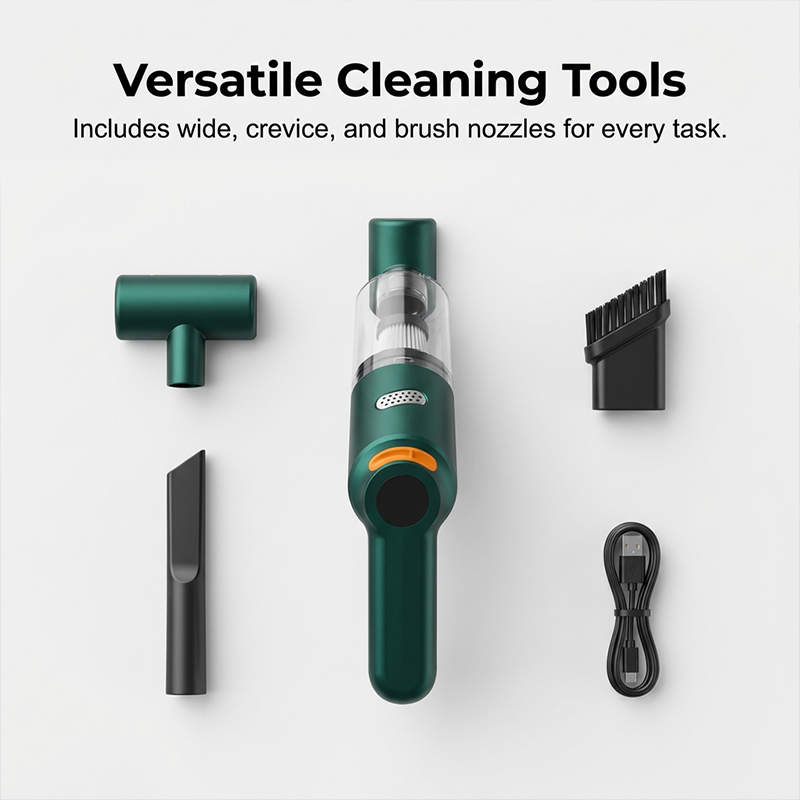 Limited-time 50% off Cordless car vacuum – 10000Pa suction, lightweight, long battery life!