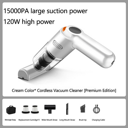 Limited-time 50% off Cordless car vacuum – 10000Pa suction, lightweight, long battery life!