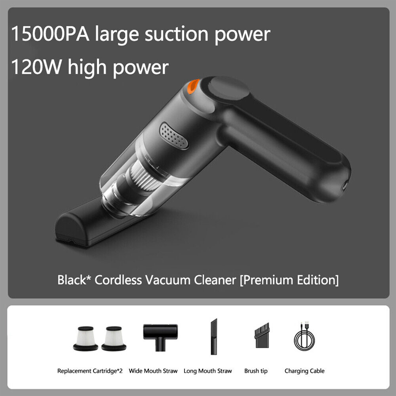 Limited-time 50% off Cordless car vacuum – 10000Pa suction, lightweight, long battery life!