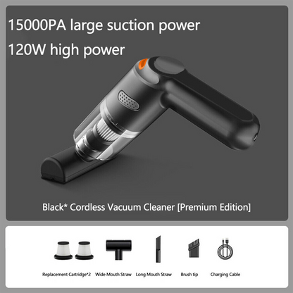 Limited-time 50% off Cordless car vacuum – 10000Pa suction, lightweight, long battery life!