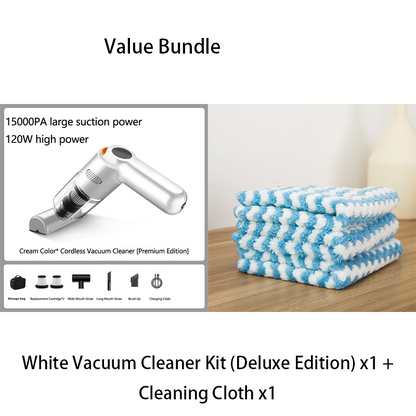 Limited-time 50% off Cordless car vacuum – 10000Pa suction, lightweight, long battery life!