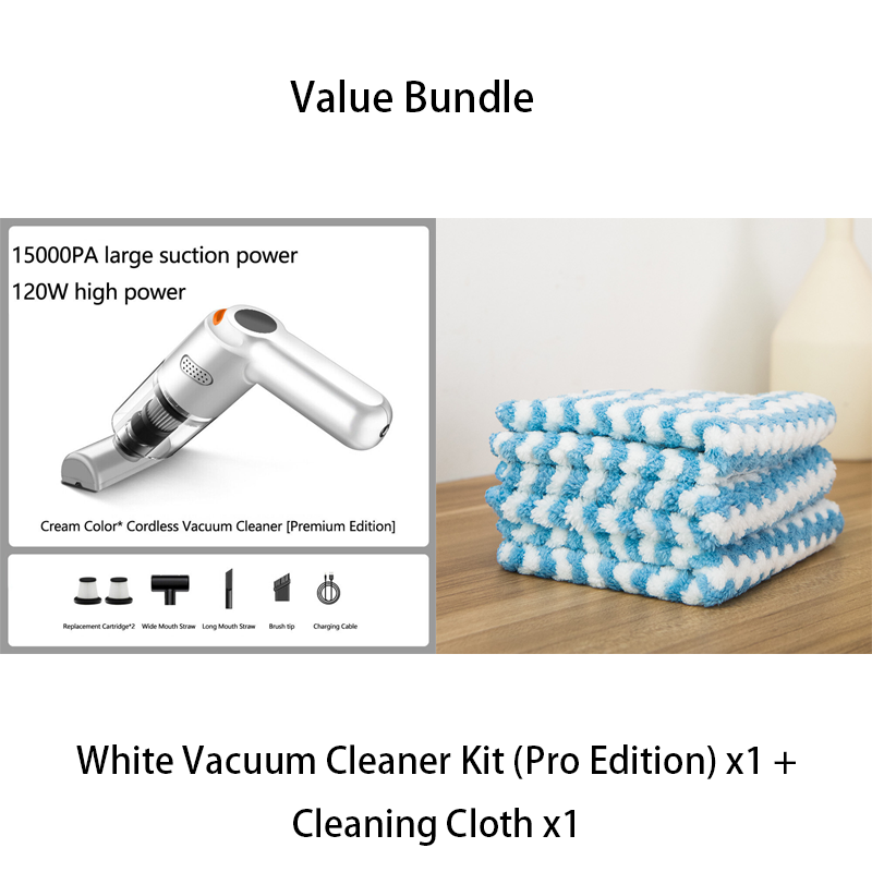 Limited-time 50% off Cordless car vacuum – 10000Pa suction, lightweight, long battery life!