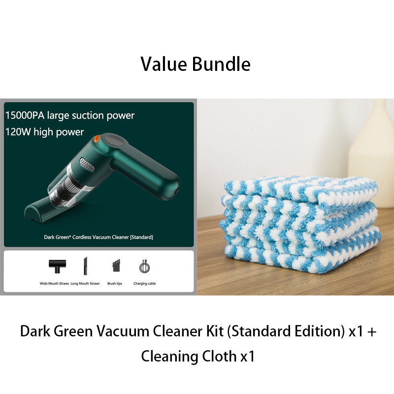 Limited-time 50% off Cordless car vacuum – 10000Pa suction, lightweight, long battery life!