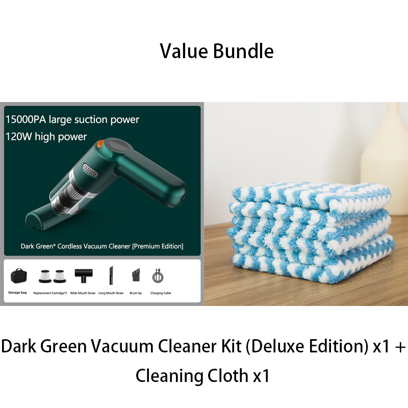 Limited-time 50% off Cordless car vacuum – 10000Pa suction, lightweight, long battery life!