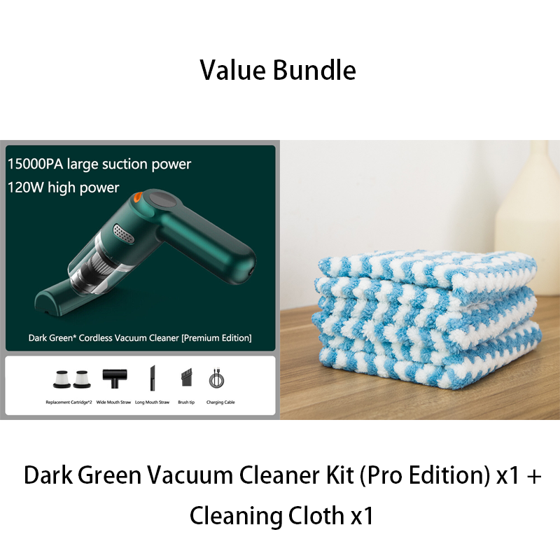 Limited-time 50% off Cordless car vacuum – 10000Pa suction, lightweight, long battery life!