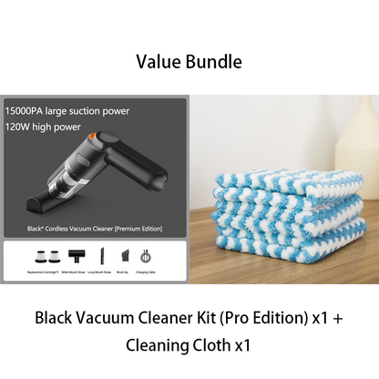 Limited-time 50% off Cordless car vacuum – 10000Pa suction, lightweight, long battery life!