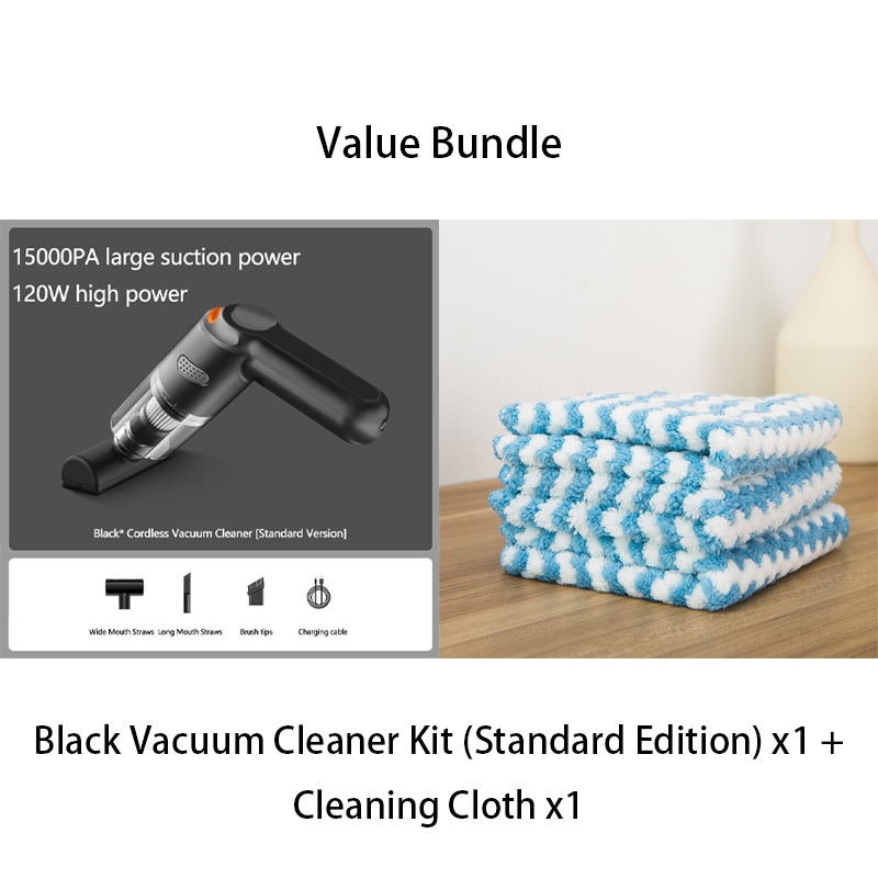 Limited-time 50% off Cordless car vacuum – 10000Pa suction, lightweight, long battery life!