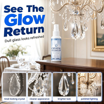 🔥Buy 1 Get 1 Free🎁Crystal Chandelier Cleaner Spray‑Streak‑Free Instant Shine Spray
