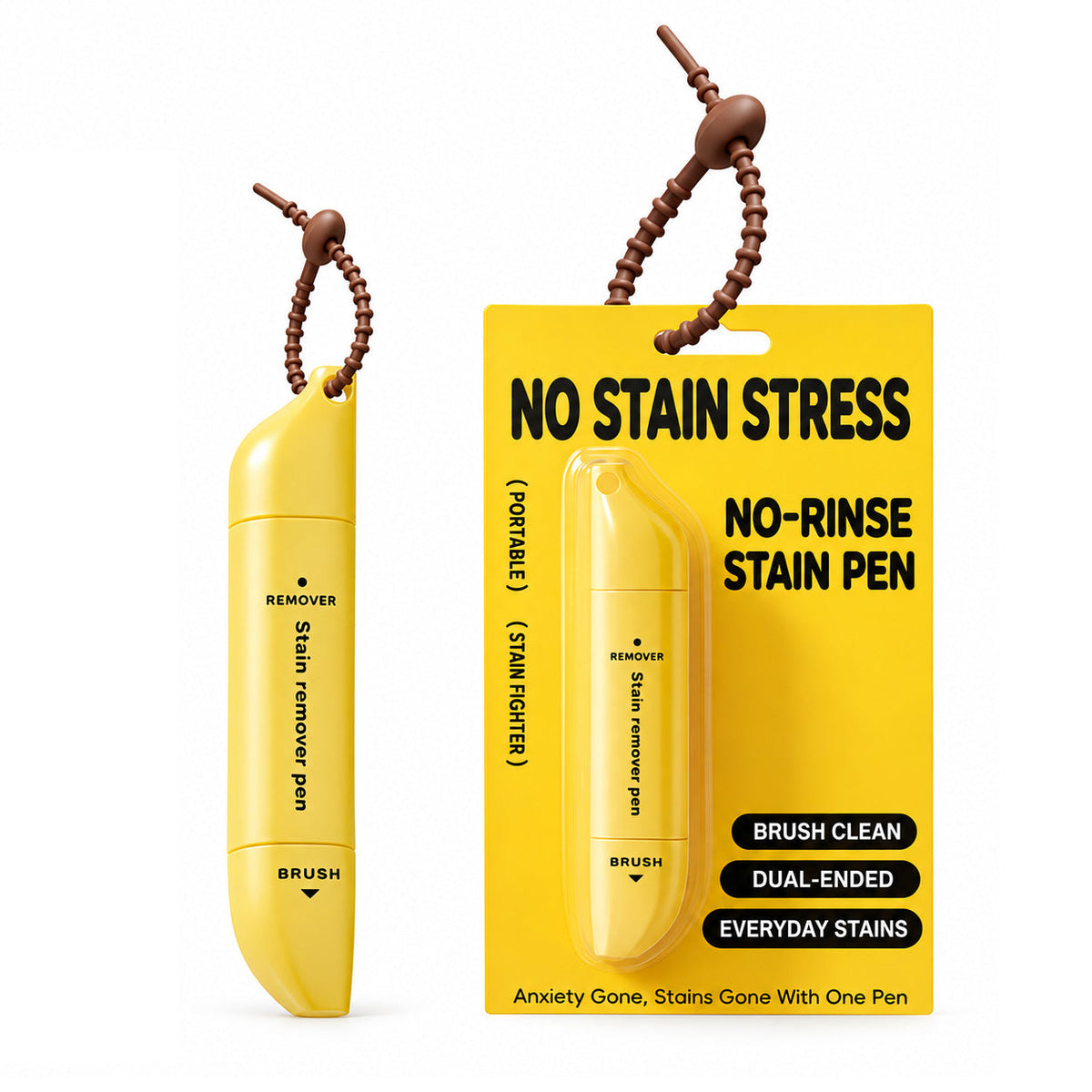 Portable dual-head stain remover pen product image 1